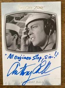 2020 Twilight Zone Archives Anthony Call Inscription Autograph AI-33 Var B - Picture 1 of 2