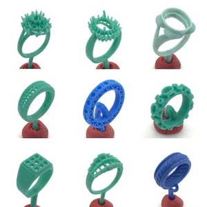 Diseño de Gran Boda | Anillo Patrón de Cera Molde Suministros de Joyería | Fundición RG315 - Imagen 1 de 3