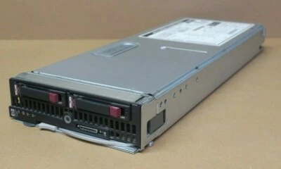 HP ProLiant BL460c Blade Server 2x Quad-Core E5440 4GB Ram 2x 146GB HDD AK502A - Image 1 of 4
