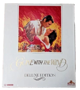 Gone with the Wind Deluxe Edition VHS Set With Booklet Clark Gable Vivien Leigh - Picture 1 of 2