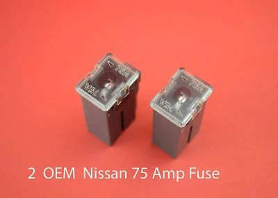 2 alternadores Nissan 240sx S13 S14 Infiniti Sentra j30 FL75A 75A 75a fusible 75amp 89-98 Foto 1 de 4