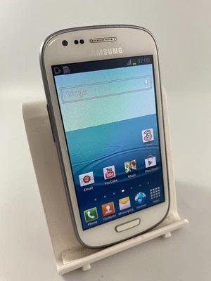 Samsung Galaxy S3 Mini White Three Network 8GB 4.0" 5MP Android Smartphone - Image 1 of 4