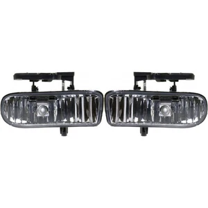 For GMC Sierra 1500 Fog Light Assembly 1999-2002 Driver & Passenger Pair CAPA - Picture 1 of 7