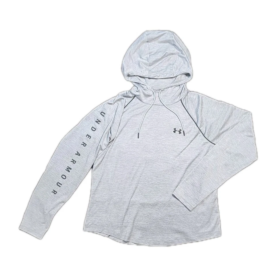 Under Armour Sudadera con Capucha Mujer XL Heat Gear Pullover Gris Foto 1 de 3