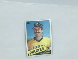 1985 RICK RHODEN : PITTSBURGH PIRATES : MINT : VINTAGE TOPPS 695 - Bild 1 von 2