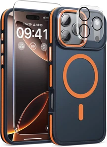 Funda Magnética 3 en 1 para Iphone 17 Pro Max con Protector de Pantalla, Cubierta de Cámara - Imagen 1 de 8