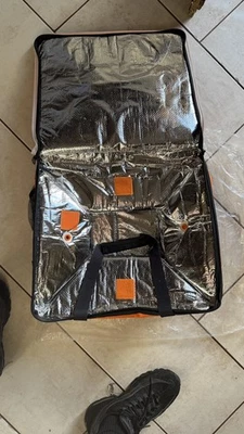 Just Eat Food Delivery Bag,Courier Insulated Thermal Pizza Bag 58L..New