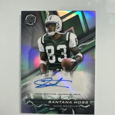 2024 Resurgence Santana Moss Auto Autograph Jets - Image 1 of 2