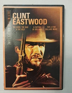 Clint Eastwood The Good The Bad The Ugly Fistful Dollars Triple Feature DVD - Picture 1 of 9
