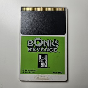 Bonk's Revenge (TurboGrafx-16, 1991) Hu Card Only