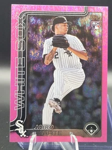 Jairo Iriarte RC #656 Pink Sand Glitter Parallel SP 2025 Topps Series 2 - Picture 1 of 2