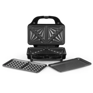 Salter Snack Maker 3-in-1 Sandwich Toaster Waffle Maker Panini Press (Open Box) - Picture 1 of 10