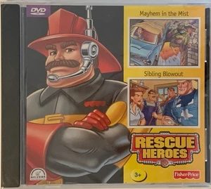 Rescue Heroes Fisher Price DVD - 2 Episodes - Mayhem In Mist / Sibling Blowout - Picture 1 of 2