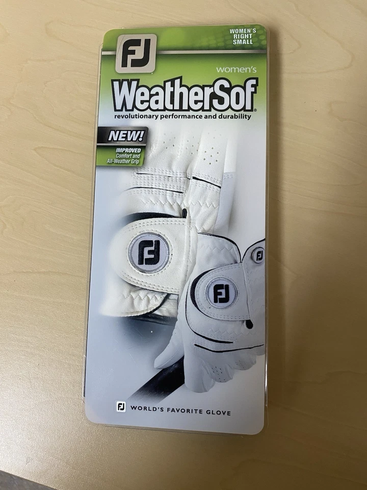 FootJoy WeatherSof Womens Golf Glove For Right Handed Golfer Size Small (S)