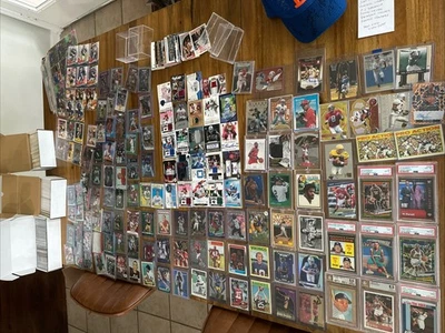 Enorme 🔥Lote de cartões esportivos — LG USPS FR caixa carregada com classificação/autos/remendo/SP/RC/mais! - Imagem 1 de 4