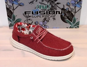 FUSION SUPERLIGHT Slipper Canvas Stoff Halbschuhe - JACK Carmine - Neu ! Gr. 43 - Bild 1 von 10