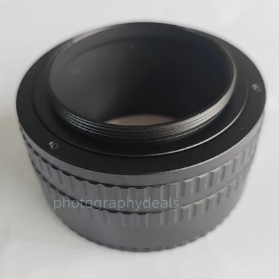M52 to M52 36-90mm Adjustable Focusing Helicoid Adapter Macro Extension Tube - Image 1 of 4