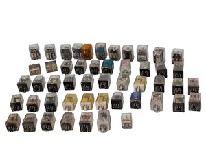 Lot of 50: Asstd Ice Cube Relays, Omron, Dayton, Potter + Brumfield, A-B, More - Picture 1 of 23