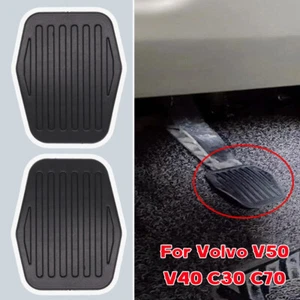 2 pezzi copri pedale frizione freno gomma auto per Volvo V50 V40 S40 C30 C70 - Foto 1 di 6