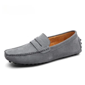 Men's Loafers Comfortable Casual Shoes Non-slip Slip on Mocasines Driving Shoes - Picture 1 of 26