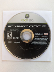 Spider-Man 3 (Microsoft Xbox 360, 2007) Disc Only & Tested