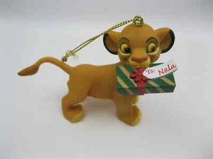 Simba Re Leone Ornamento Porta Regalo per Nala Holiday Albero di Natale Disney Usato in ottime condizioni - Foto 1 di 9