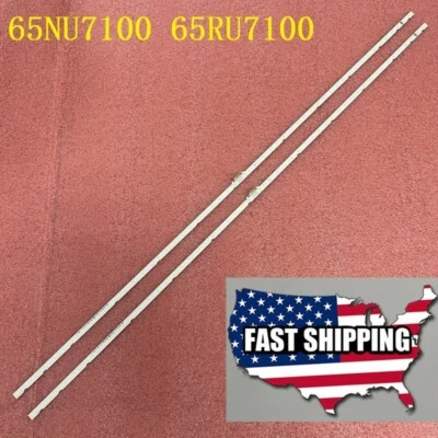 2pcs LED Strip For Samsung UN65NU6900FXZA UN65NU6900F UN65NU7100FXZA UN65NU7100F - Image 1 of 4