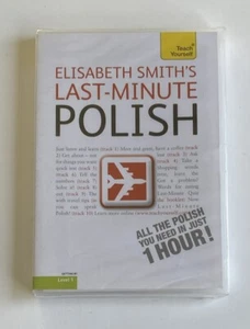 Last Minute Polish by Elisabeth Smith (CD , 2011) Teacher Yourself Level 1 - Picture 1 of 2