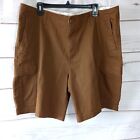 George Big & Tall at the knee cotton spandex stretch cargo shorts size 42