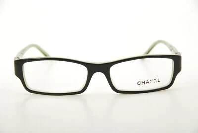 Raro Auténtico Chanel 3105 c.890 53mm Gris Verde Monturas Gafas Italia Foto 1 de 4