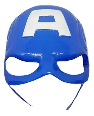 Maschera capitan america ragazzo super eroi Carnevale 8 a 16 anni I.5401 - Immagine 1 di 4