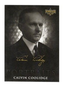 CALVIN COOLIDGE DECISION 2020 PORTRAIT CARD CP27