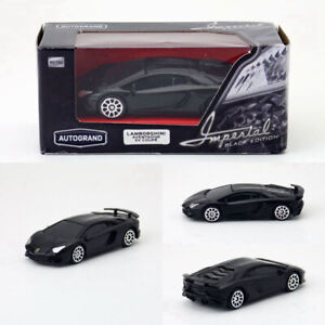 1:64 Lamborghini Aventador SV Model Car Diecast Toy Vehicle for Kids Gifts Black