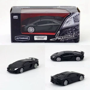1:64 Lamborghini Aventador SV Model Car Diecast Toy Cars Toys for Boys Black - Picture 1 of 1