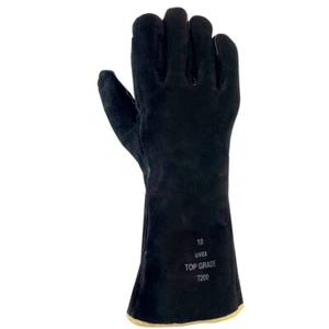 uvex 60297 unisex Schweißerhandschuhe Top-Grade 7200 schwarz Größe 10 1 Paar - Afbeelding 1 van 1