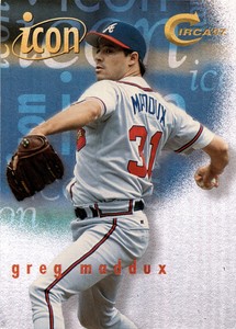 1997 Circa #6 Greg Maddux Icons