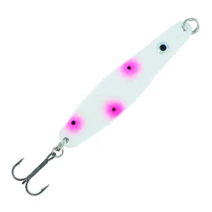 Intermitente de trucha de mar Jenzi Lars Hansen blanco rosa mancha intermitente de costa trucha - Imagen 1 de 1