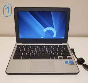 2 ASUS Chromebooks C202S 11.6" (Needs New Battery & Functional While Plugged In) - Picture 1 of 22