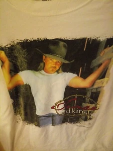Trace Adkins 2004 Tour weiß Large T-Shirt Amboss Country Musik 100 % Baumwolle - Bild 1 von 5
