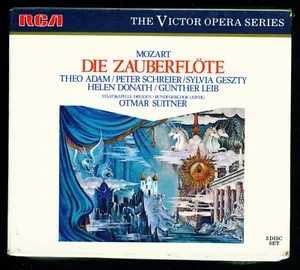 Mozart: Die Zauberflote / Otmar Suitner, Adam, Schreier, Geszty - RCA NEW 3 CDs - Picture 1 of 2