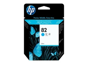 AUTHENTIQUE & ORIGINAL CARTOUCHE HP 82 CYAN - BLEU - NEUVE. - Photo 1/1