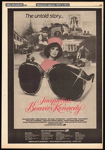 JACQUELINE BOUVIER KENNEDY__Original 1982 Trade Print AD / Poster__JACLYN SMITH - Bild 1 von 1