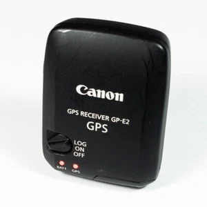 Receptor GPS Canon GP-E2 EOS 1DX 5D 6D 70D 7D negro - Imagen 1 de 2