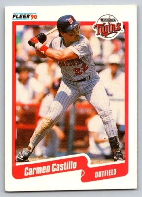 1990 Fleer - Carmen Castillo #371 - Image 1 of 2