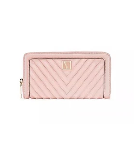 Brand New Victoria’s Secret Pink Large Wallet Full Zip - Picture 1 of 6