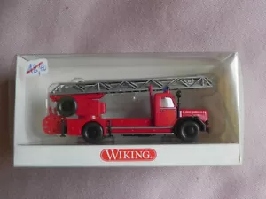 WIKING 8623739 Feuerwehr Drehleiter Magirus DL 25h Pompiers 1 : 87 B1224 - Bild 1 von 5