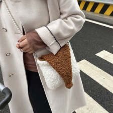 Hat Lamb Cashmere Color Matching Small Square Bag