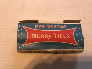 Vintage C-9.25 Christmas Lamps 5- Pack Blue/green Lights - Picture 1 of 5