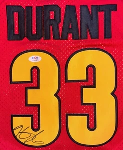 Kevin Durant Signed Autographed Oak Hill Academy High School Jersey PSA/DNA COA - Picture 1 of 3