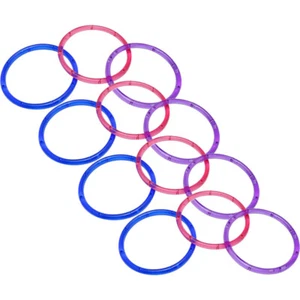 12pcs DIY Wind Chime Making Circles Acrylic Wind Chime Ring Dream Catcher - Picture 1 of 12
